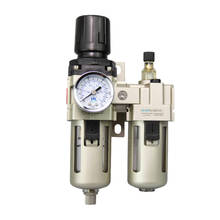 1pc AC3010-03 liga de alumínio regulador de pressão ar comprimido umidade armadilha filtro água 3/8 polegada 2024 - compre barato