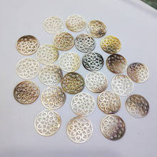 Natural Shell Necklace Pendants 20mm Round Charms Pendant For Jewelry Making DIY Crafts Necklaces Accessories 2024 - buy cheap