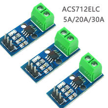 Módulo de sensor atual para arduino, 5 argolas acs712 corrente para hall 5a 20a 30a módulos de sensor de corrente de alcance interno para arduino 2024 - compre barato