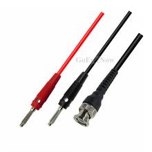 10 pcs 1m BNC Male Q9 to Dual Double Banana Plug Jack Test Probe Cable Connector 2024 - buy cheap