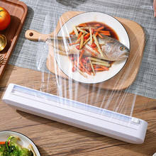 Household Food Wrap Dispenser Foil Cling Film Wrap Sharp Cutter Kitchen Tool 2024 - buy cheap