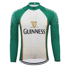 beer Long sleeves Cycling Jersey winter fleece and spring no fleece thin bike wear cycling clothing Bicycle clothes mtb jersey 2024 - buy cheap