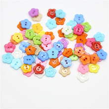 1000pcs Mixed 12mm Plum Flower Buttons Flatback Sewing Accessories Embellishments Crafts Fit Scrapbooking 2024 - buy cheap