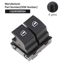 YAOPEI 1Q0959858A Rear Electric Window Control Switch for VW EOS 2006-2010 Cabrio 2024 - buy cheap
