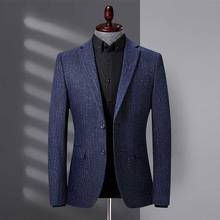 New Trend Suit Blazer Men Leisure Slim Fit Blazer Jacket Premium Blazer Banquet Office Wedding Blazer Man Clothing 2024 - buy cheap