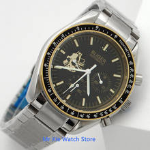 Bliger 40mm black dial automatic Mechanical mens watch sapphire glass Luminous Waterproof date indicator Wristwatch Men 2024 - buy cheap