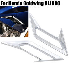 For Honda Goldwing GL1800 2018 2019 2020 Front Fender Accent Decoration Trim Motorcycle Chrome Accessories ABS Plastic 2024 - buy cheap