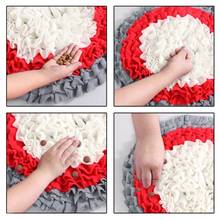 Pet Dog Snuffle Mat Nose Smell Training Blanket Sniffing Pad Slow Feeding Bowl 87HA 2024 - buy cheap