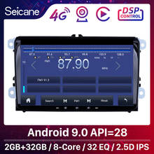 Seicane-Radio Multimedia con GPS para coche, Radio con reproductor, Android 9,0, DSP, IPS, 8 núcleos, para VW, Volkswagen, SEAT, LEON, Skoda, Passat b5, b6, CC, Polo 2024 - compra barato