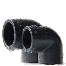 Accesorios de tubería de suministro de agua de PVC, conectores de codo, adaptador de piezas de agua de riego juntas I.D.20-50mm, 1/5 Uds. 2024 - compra barato
