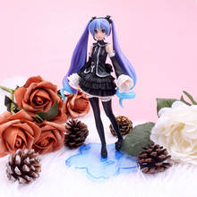 Japan Anime 17cm Purple hair Black clothes  Sakura Action Figures Toys PVC Figure Model Toys girl birthday gift home decor 2024 - buy cheap