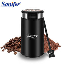 Mini Electric Coffee Grinder 220V Coffee Maker Beans Mill Herbs Nuts Sonifer 2024 - buy cheap