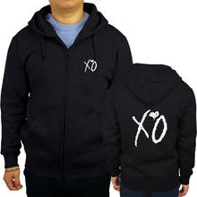 XO The Weeknd-Sudadera con capucha para hombre, ropa Hipster de concierto Punk The Hills, Starboy Daft, color negro, con cremallera, para primavera y otoño, sbz6384 2024 - compra barato