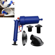 Hot Air Power Drain Blaster gun High Pressure Powerful Manual sink Plunger Opener cleaner pump for Toilets showers for bathroom 2024 - buy cheap