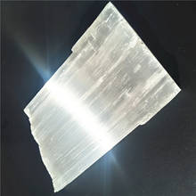 Cristal de quartzo de alta qualidade, selenita, chakra de cura reiki, minerais, joia de energia, presente de natal 2024 - compre barato