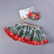 Newborn Christmas Tutu Skirt for Infant Baby Baby Gilrs Clothes Skirt with Headband Set Photography Props Fashion Princess 2024 - buy cheap