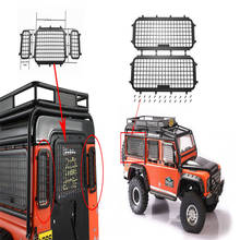 Red de Protección de malla metálica para ventana de coche, accesorio para 1/10 TRAXXAS TRX4 Land Rover Defender Crawler RC 2024 - compra barato