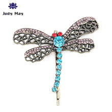 New Movie Coraline Hairpin Cute Kids Dragonfly Hair Clip Butterfly Crystal Hair Comb Brooch Pin Girls Women Jewelry Gifts 2024 - buy cheap