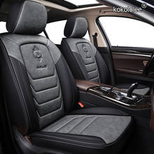 Kokololee-Fundas protectoras de cuero para asiento de coche, para jaguar xf f pace f-pace xj xe f-type xk e-pace 2024 - compra barato