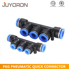 Pneumatic Quick fitting PKG Type Coupling Gas Pipe Plastic Connector 4 6 8 10 12mm Reduced diameter pneumatic tube 2024 - buy cheap