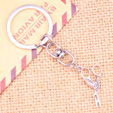 New Fashion Keychain 28x15mm sewings scissors Pendants DIY Men Jewelry Car Key Chain Ring Holder Souvenir For Gift 2024 - buy cheap