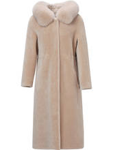 Sheep sheared coat female 2019 new long section large size winter wool granule fur composite fur one coat 2024 - buy cheap
