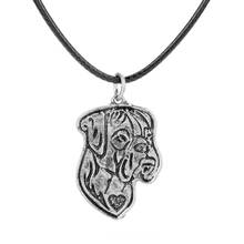 Lovely Bordeaux Animal Necklace Viking Amulet Dog Pendant Women Men Necklace Cute Gifts 2024 - buy cheap