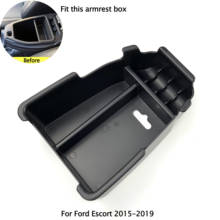 Accesorios de estilo para coche, caja de reposabrazos Central modificada, caja de almacenamiento, caja de guantes, caja de palés para Ford Escort 2015-2019 2024 - compra barato