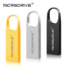 New arriveal MicroDrive USB Flash Drive 128GB 64GB Metal Pendrive U Disk  High Speed USB Stick 32GB Pen Drive 16GB USB Flash 2024 - buy cheap
