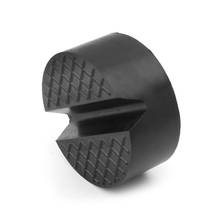 Black V-groove Car Jack Rubber Pad Anti-slip Rail Protector Support Block Heavy Duty For Car Lift L41C 2024 - buy cheap