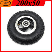 High Quality 200x50 Pneumatic Wheel Tire 8 Off-road Inch Inner Outer Tyre with Alloy Hub for Electric Scooter Accessories 2024 - buy cheap