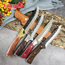 Forged Stainless Steel Boning Knife Chef Knife With Cover Slaughter House Special Butcher Knife Fishing Knife Handmade Cleaver 2024 - buy cheap