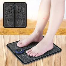 Fitness EMS Tens Acupuncture Foot Massager Muscle Stimulator Acupoint Mat Health Care Foot Muscle Electric 2024 - buy cheap