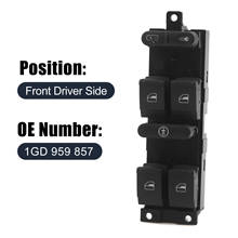 uxcell Driver Side Master Power Window Switch for 98-05 VW Golf Jetta Passat B5 1J4 959 857 B B5 1J4 959 857 D 1J4 959 857 2024 - buy cheap