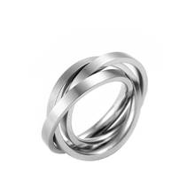 MANGOSKY 9mm Vintage 316L Stainless Steel Ring for Men And Women Never Fade 2024 - buy cheap