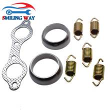 Junta de escape e Primavera Rosca Seal Kit 3610047 5811511 Para Polaris Sportsman 600 700 800 2003 2004 2005 2006 2007 2010 2013 2024 - compre barato