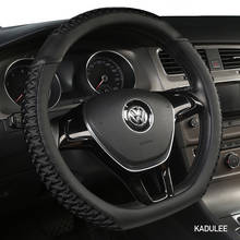 KADULEE Microfiber Leather Car Steering Wheel Cover For Opel Astra J G Insignia Zafira a b Corsa d Mokka Vivaro Meriva 2024 - buy cheap