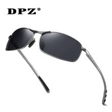 Dpz alumínio magnésio perna óculos de sol dos homens condução polarizado revestimento oculos 2020 uv400 masculino acessórios 2024 - compre barato