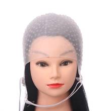 Silicone Hair Highlights Cap with Needle Reusable Hair Coloring Cap Hair Dye Hat Hair Styling Tools 2024 - buy cheap