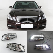 Left Right Daytime Running Light LED Fog Lamps Driver for Mercedes W212 E300 E350 E500 E550 09-13 2024 - buy cheap