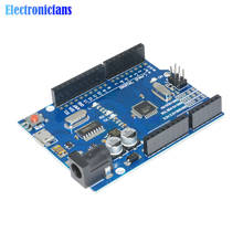 One Set Cool Version Micro USB R3 MEGA328P CH340 CH340G Board ATMEGA328P-AU Controller Module Replace ATmega16U2 One 2024 - купить недорого