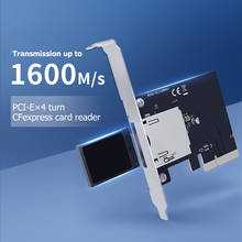Lector de tarjetas PCIE a CF, adaptador de disco duro PCI-E X4, convertidor de placa CF tipo B, adaptador de lector de tarjetas de memoria 2024 - compra barato
