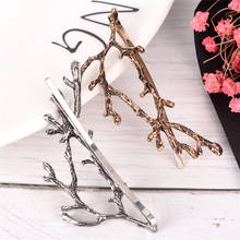 Fashion Hairgrips Tree Hair Clips Girls Alloy Branch Hairpins Lady Elegance Metal Hair Accessories For Women 2024 - buy cheap