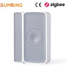 Zigbee 3.0 Magnetic Door Window Contacts Sensor For Smart Home Security Mobile Phone Receive Alarms Notification 2024 - buy cheap