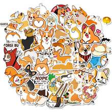 50 Pcs/Set Creative Cute Husky Corgi Pet Dog Decorative Washi Stickers Scrapbooking Stick Label Diary Stationery Album Stickers 2024 - buy cheap