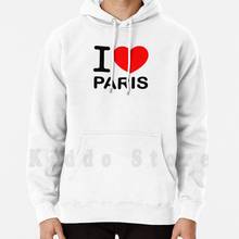 I Love Paris Gifts-I Heart Paris France Gift Ideas For Lovers Of French hoodies long sleeve I Heart Paris I Heart 2024 - buy cheap