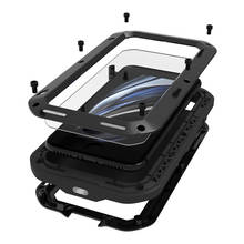 Lovemei-funda Original de aluminio y Metal para iPhone, carcasa resistente al agua con cristal Gorilla, para iPhone SE 2020, 7 y 8 2024 - compra barato