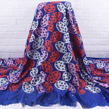 Zhenguexterior tecido de renda suíça de alta qualidade em algodão suíço tecido de renda africano bordado tecido nigeriano para mulheres casamento a1990 2024 - compre barato