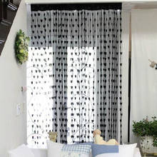 1*2m Romantic Heart Shape Line Curtain for Partition Wall Vestibule Curtain SDF-SHIP 2024 - buy cheap