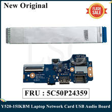 LSC New Original For Lenovo Legion Y520-15IKBM Laptop Network Card USB Audio Board With Cable DY520 NS-B391 FRU 5C50P24359 2024 - buy cheap